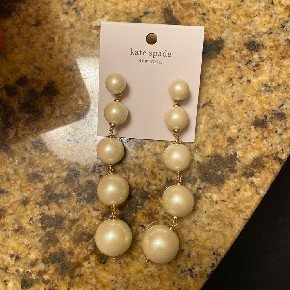 Kate Spade Pearl Earings NWT